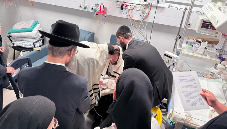 A Ceremony of Hope: Brit Milah for a 7-Month-Old at Schneider Children’s During the War